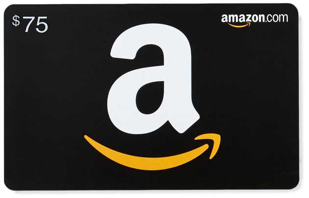 $75 Amazon Gift Card image